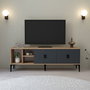 Hanah Home Era 3505 Soporte para TV Roble Zafiro y Antracita
